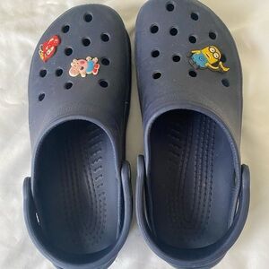 Navy Blue Crocs